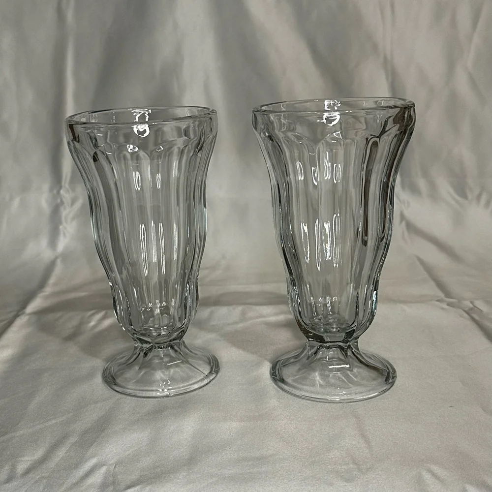 Vintage Anchor Hocking “Fountainware” 12oz Soda Tumbler Set